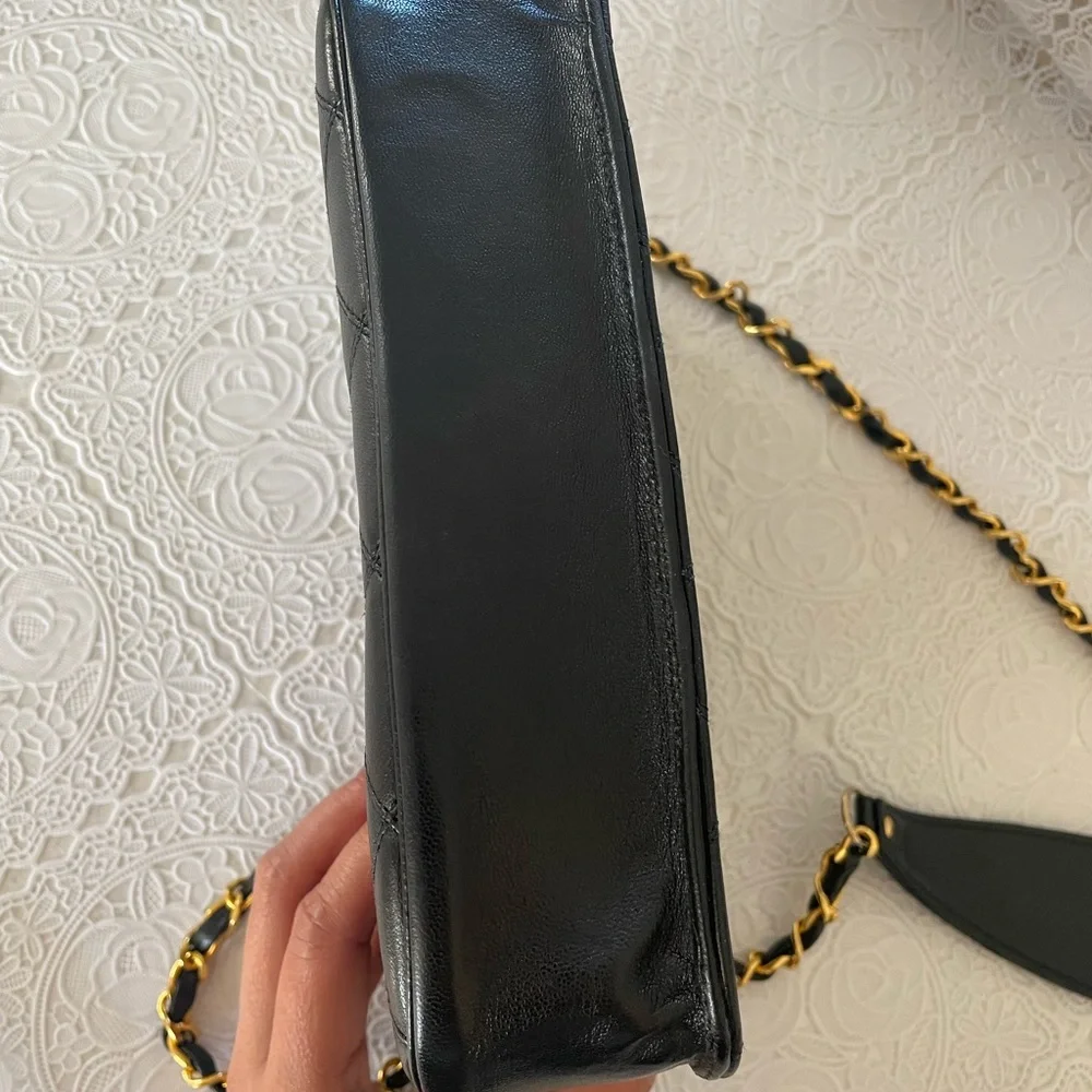 SOLD Chanel XL CC Single Flap Bag Vintage - Picture 5 of 14